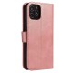 Magnet Case κομψή θήκη βιβλίο με βάση στήριξης για Xiaomi Redmi Note 10 / Redmi Note 10S Ροζ