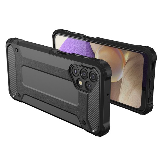 Hybrid Armor Case Tough Rugged Cover για Samsung Galaxy A32 4G Μπλε