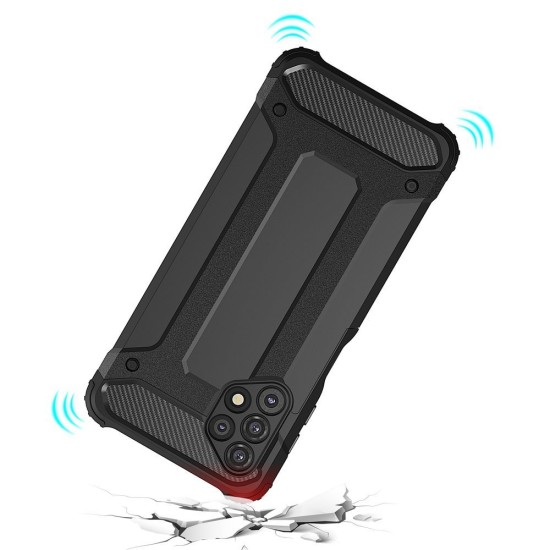 Hybrid Armor Case Tough Rugged Cover για Samsung Galaxy A32 4G Μπλε