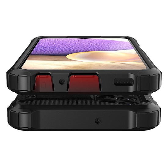 Hybrid Armor Case Tough Rugged Cover για Samsung Galaxy A32 4G Μπλε
