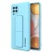Wozinsky Kickstand Case flexible silicone cover with a stand για Samsung Galaxy A42 5G Ανοιχτό Μπλε