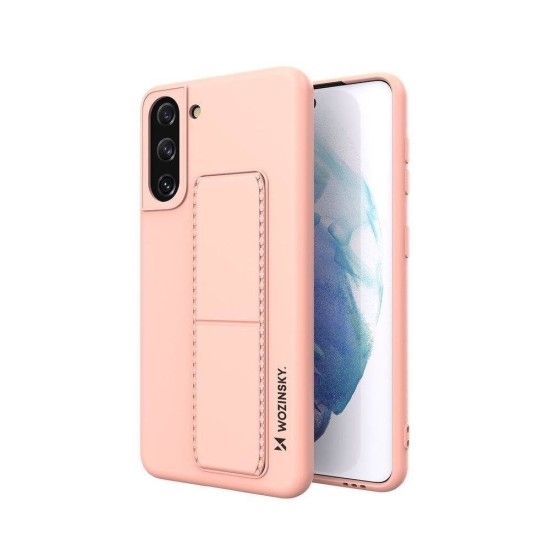 Wozinsky Kickstand Case flexible silicone cover with a stand Samsung Galaxy S21+ 5G (S21 Plus 5G) p