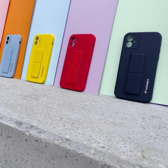 Wozinsky Kickstand Case flexible silicone cover with a stand Samsung Galaxy S21+ 5G (S21 Plus 5G) d
