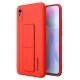 Θήκη Wozinsky Kickstand Case flexible silicone cover with a stand Xiaomi Redmi 9A κόκκινο Θήκη Wozinsky Kickstand Case flexible silicone cover with a stand Xiaomi Redmi 9A κόκκινο