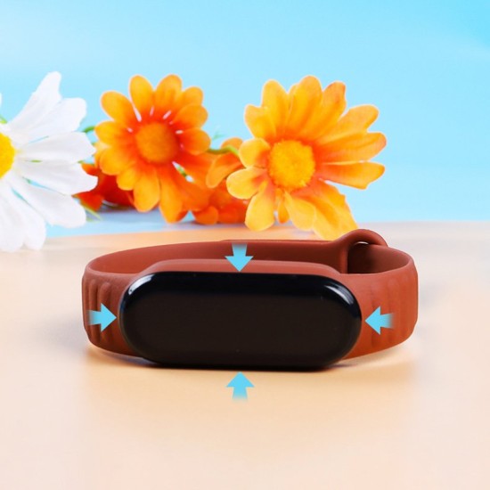 Hurtel Replacement Band Strap Λουράκι Σιλικόνης Mi Smart Band 5/Mi Smart Band 6 Μπλε