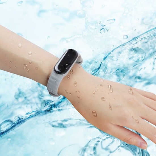 Hurtel Replacement Band Strap Λουράκι Σιλικόνης Mi Smart Band 5/Mi Smart Band 6 Μπλε