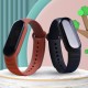 Hurtel Replacement Band Strap Λουράκι Σιλικόνης Mi Smart Band 5/Mi Smart Band 6 Καφέ