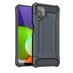Hybrid Armor Case Tough Rugged Cover για Samsung Galaxy A22 4G Μπλε