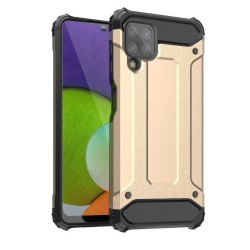 Hybrid Armor Case Tough Rugged Cover για Samsung Galaxy A22 4G Χρυσό