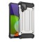 Hybrid Armor Case Tough Rugged Cover για Samsung Galaxy A22 4G Ασημί