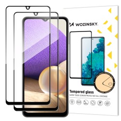 Wozinsky 2x Tempered Glass Full Glue Super Tough Screen Protector Full Coveraged with Frame Case Fr