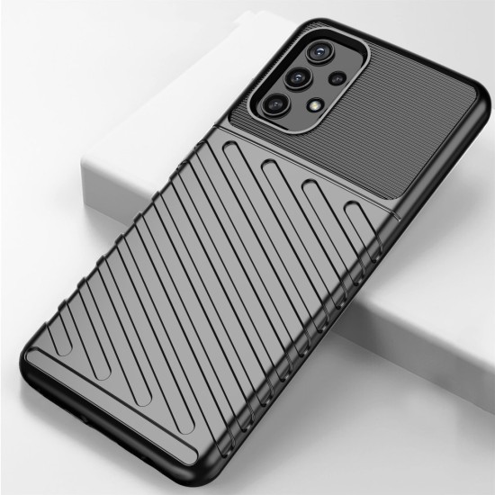 Thunder Case Flexible Tough Rugged Cover TPU Θήκη Για Samsung Galaxy A32 4G Μπλε