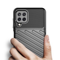 Thunder Case Flexible Tough Rugged Cover TPU Θήκη για Samsung Galaxy A22 5G Μπλε Thunder Case Flexible Tough Rugged Cover TPU Θήκη για Samsung Galaxy A22 5G Μπλε