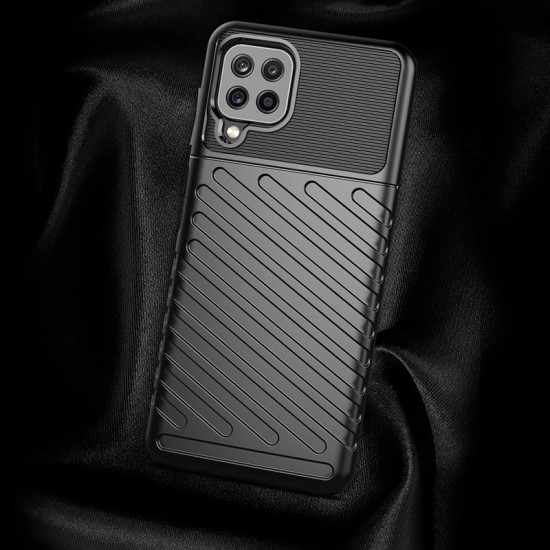 Thunder Case Flexible Tough Rugged Cover TPU Θήκη για Samsung Galaxy A22 5G Μπλε Thunder Case Flexible Tough Rugged Cover TPU Θήκη για Samsung Galaxy A22 5G Μπλε