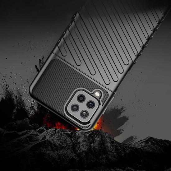 Thunder Case Flexible Tough Rugged Cover TPU Θήκη για Samsung Galaxy A22 5G Μπλε Thunder Case Flexible Tough Rugged Cover TPU Θήκη για Samsung Galaxy A22 5G Μπλε