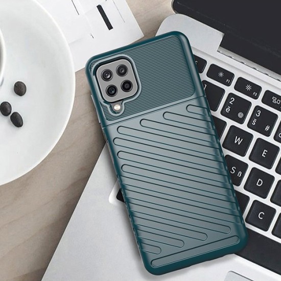 Thunder Case Flexible Tough Rugged Cover TPU Θήκη για Samsung Galaxy A22 5G Μπλε Thunder Case Flexible Tough Rugged Cover TPU Θήκη για Samsung Galaxy A22 5G Μπλε