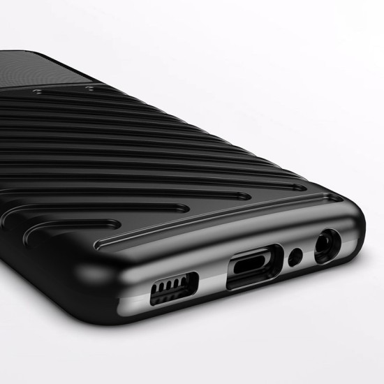 Thunder Case Flexible Tough Rugged Cover TPU Θήκη για Samsung Galaxy A22 5G Μπλε Thunder Case Flexible Tough Rugged Cover TPU Θήκη για Samsung Galaxy A22 5G Μπλε