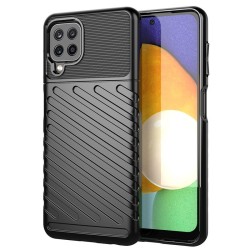 Thunder Case Flexible Tough Rugged Cover TPU Θήκη για Samsung Galaxy A22 4G Μαύρο