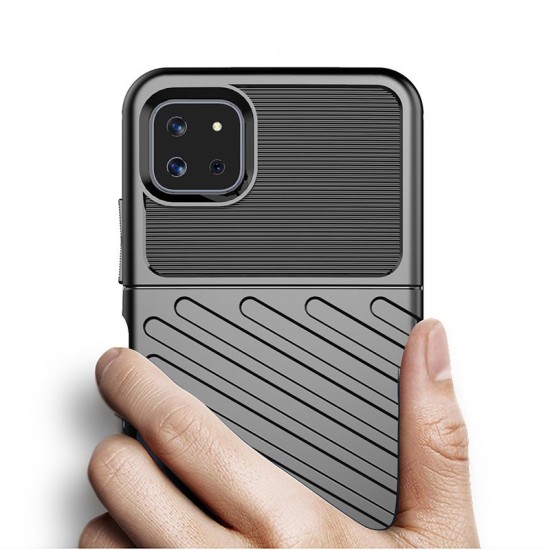 Thunder Case Flexible Tough Rugged Cover TPU Θήκη για Samsung Galaxy A22 5G Πράσινο Thunder Case Flexible Tough Rugged Cover TPU Θήκη για Samsung Galaxy A22 5G Πράσινο