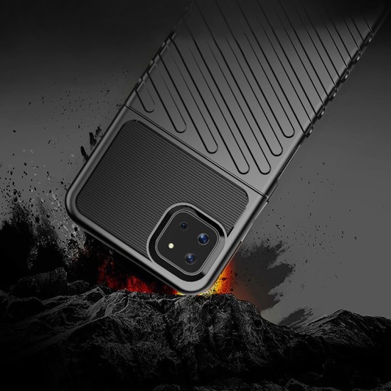 Thunder Case Flexible Tough Rugged Cover TPU Θήκη για Samsung Galaxy A22 5G Πράσινο Thunder Case Flexible Tough Rugged Cover TPU Θήκη για Samsung Galaxy A22 5G Πράσινο