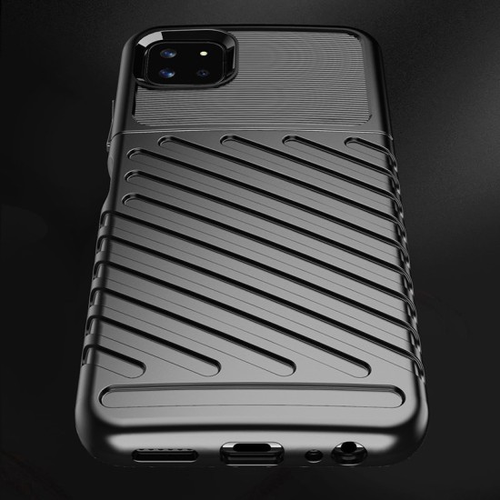 Thunder Case Flexible Tough Rugged Cover TPU Θήκη για Samsung Galaxy A22 5G Πράσινο Thunder Case Flexible Tough Rugged Cover TPU Θήκη για Samsung Galaxy A22 5G Πράσινο