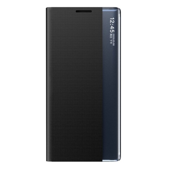 Hurtel Sleep Book Δερματίνης / Πλαστικό (Galaxy A22 4G) Μαύρο Hurtel Sleep Book Δερματίνης / Πλαστικό (Galaxy A22 4G) Μαύρο