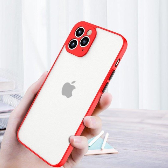 Milky Case silicone flexible translucent case για Samsung Galaxy A22 4G Κόκκινο Milky Case silicone flexible translucent case για Samsung Galaxy A22 4G Κόκκινο