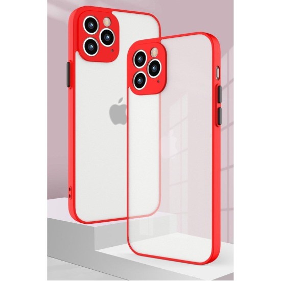 Milky Case silicone flexible translucent case για Samsung Galaxy A22 4G Κόκκινο Milky Case silicone flexible translucent case για Samsung Galaxy A22 4G Κόκκινο