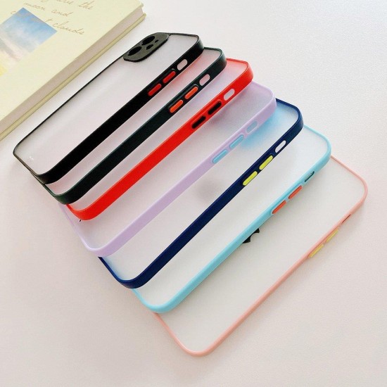Milky Case silicone flexible translucent case για Samsung Galaxy A22 4G Ροζ Milky Case silicone flexible translucent case για Samsung Galaxy A22 4G Ροζ