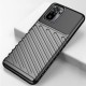 Thunder Case Flexible Tough Rugged Cover TPU Θήκη Για Xiaomi Redmi 10 μαύρο