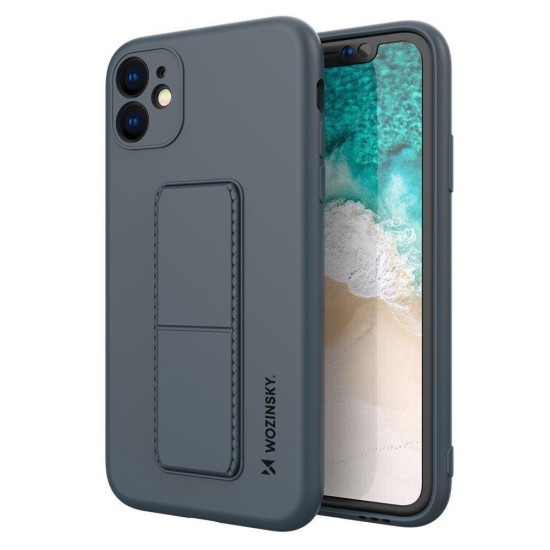 Θήκη Wozinsky Kickstand Case flexible silicone cover with a stand Samsung Galaxy A12 Μπλε Θήκη Wozinsky Kickstand Case flexible silicone cover with a stand Samsung Galaxy A12 Μπλε