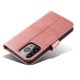 Magnet Case κομψή θήκη βιβλίο με βάση στήριξης για iPhone 13 Pro Max Ροζ