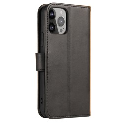 Magnet Case κομψή θήκη βιβλίο με βάση στήριξης για iPhone 13 Pro Μαύρο