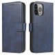 Magnet Case κομψή θήκη βιβλίο με βάση στήριξης για iPhone 13 Pro Μπλε Magnet Case κομψή θήκη βιβλίο με βάση στήριξης για iPhone 13 Pro Μπλε