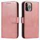 Magnet Case κομψή θήκη βιβλίο με βάση στήριξης για iPhone 13 Pro Ροζ Magnet Case κομψή θήκη βιβλίο με βάση στήριξης για iPhone 13 Pro Ροζ