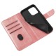 Magnet Case κομψή θήκη βιβλίο με βάση στήριξης για iPhone 13 Pro Ροζ Magnet Case κομψή θήκη βιβλίο με βάση στήριξης για iPhone 13 Pro Ροζ