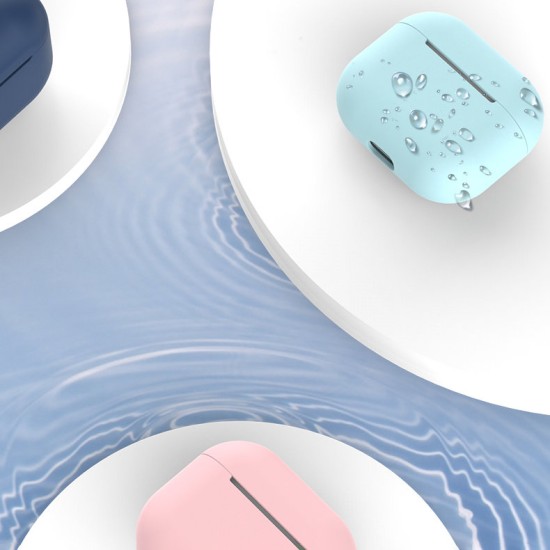 Case for AirPods 3 soft silicone earphones case (case C) Ροζ