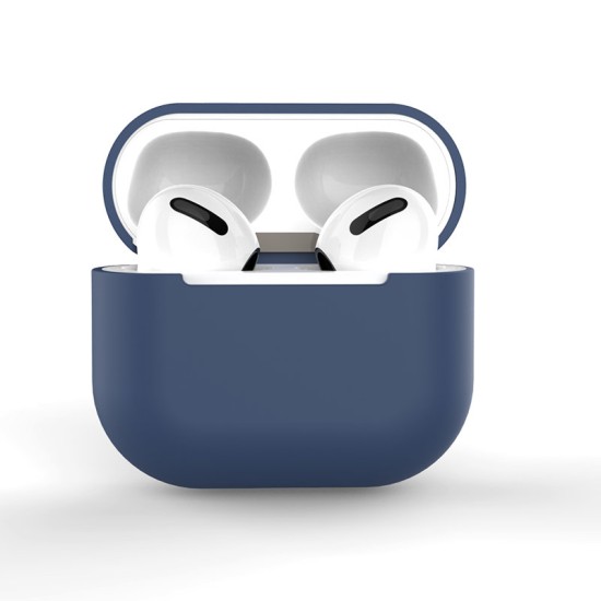 Case for AirPods 3 soft silicone earphones case (case C) Σκούρο Μπλε