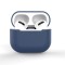 Case for AirPods 3 soft silicone earphones case (case C) Σκούρο Μπλε