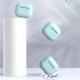 Case for AirPods 3 soft silicone earphones case (case C) Μαύρο