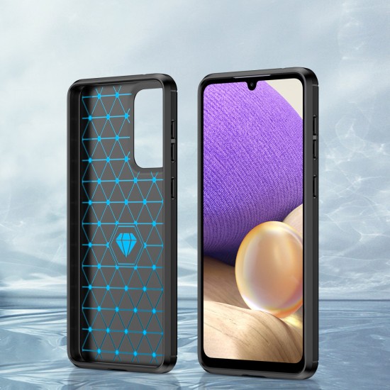 Hurtel Carbon Back Cover Σιλικόνης (Galaxy A33) Μαύρο Hurtel Carbon Back Cover Σιλικόνης (Galaxy A33) Μαύρο