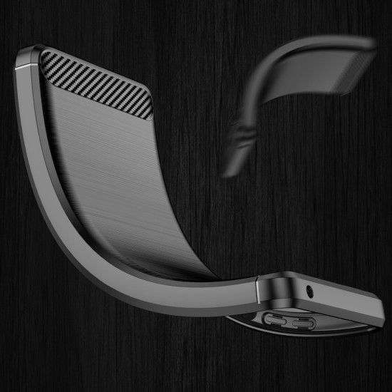 Hurtel Carbon Back Cover Σιλικόνης (Galaxy A33) Μαύρο Hurtel Carbon Back Cover Σιλικόνης (Galaxy A33) Μαύρο