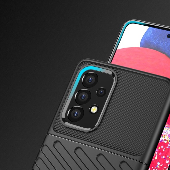 Thunder Case Flexible Tough Rugged Cover TPU Θήκη για Samsung Galaxy A53 5G μαύρο Thunder Case Flexible Tough Rugged Cover TPU Θήκη για Samsung Galaxy A53 5G μαύρο