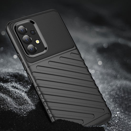 Thunder Case Flexible Tough Rugged Cover TPU Θήκη για Samsung Galaxy A53 5G μαύρο Thunder Case Flexible Tough Rugged Cover TPU Θήκη για Samsung Galaxy A53 5G μαύρο