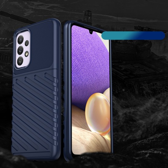 Hurtel Thunder Back Cover Σιλικόνης (Galaxy A33) Μπλε Hurtel Thunder Back Cover Σιλικόνης (Galaxy A33) Μπλε