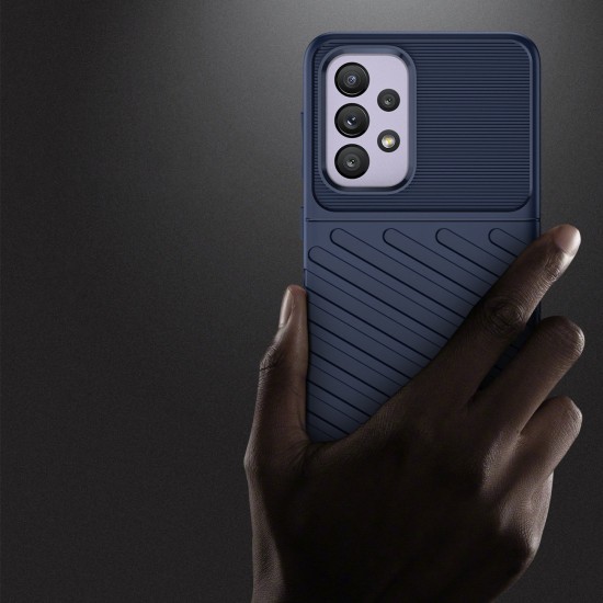 Hurtel Thunder Back Cover Σιλικόνης (Galaxy A33) Μπλε Hurtel Thunder Back Cover Σιλικόνης (Galaxy A33) Μπλε