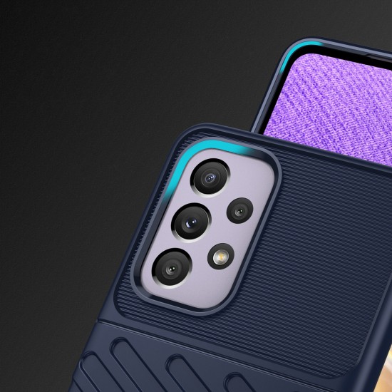 Hurtel Thunder Back Cover Σιλικόνης (Galaxy A33) Μπλε Hurtel Thunder Back Cover Σιλικόνης (Galaxy A33) Μπλε