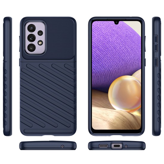 Hurtel Thunder Back Cover Σιλικόνης (Galaxy A33) Μπλε Hurtel Thunder Back Cover Σιλικόνης (Galaxy A33) Μπλε