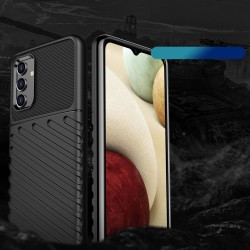 Thunder Case Flexible Tough Rugged Cover TPU Θήκη για Samsung Galaxy A13 5G μαύρο