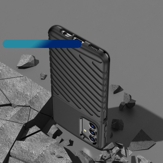 Thunder Case Flexible Tough Rugged Cover TPU Θήκη για Samsung Galaxy A13 5G μαύρο Thunder Case Flexible Tough Rugged Cover TPU Θήκη για Samsung Galaxy A13 5G μαύρο